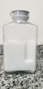 homemade almond milk